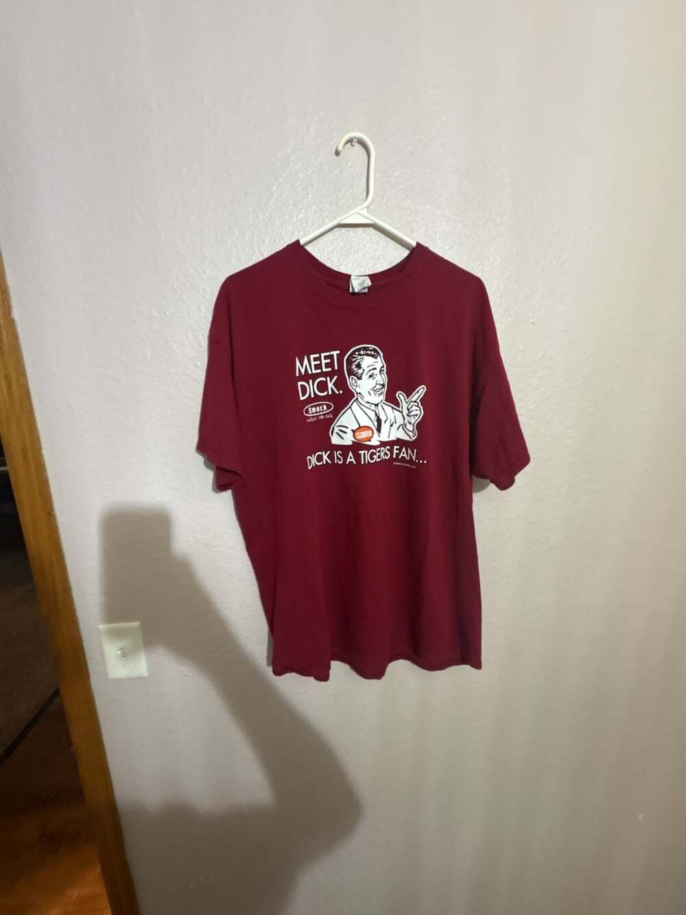 Smack Apparel Meet Dick Tigers Fan Don't Be A Dick Graphic T-Shirt